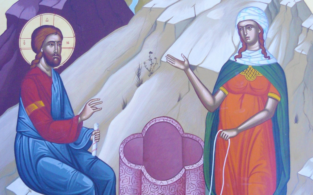 Jeesus ja samarialainen nainen lähteellä