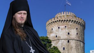 Munkki Rafael ja Thessalonikin torni