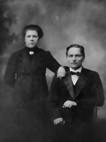 Johannes Karhapää ja Anna Sortavalassa