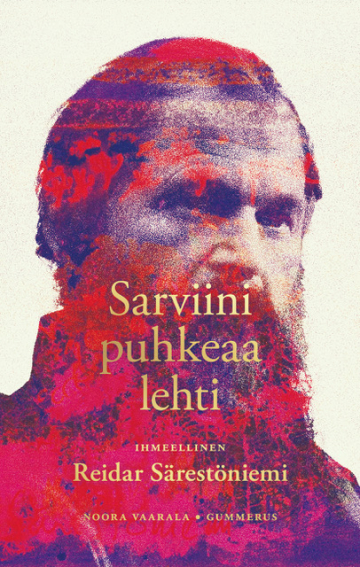 Sarviini puhkeaa lehti -kirjan kansi
