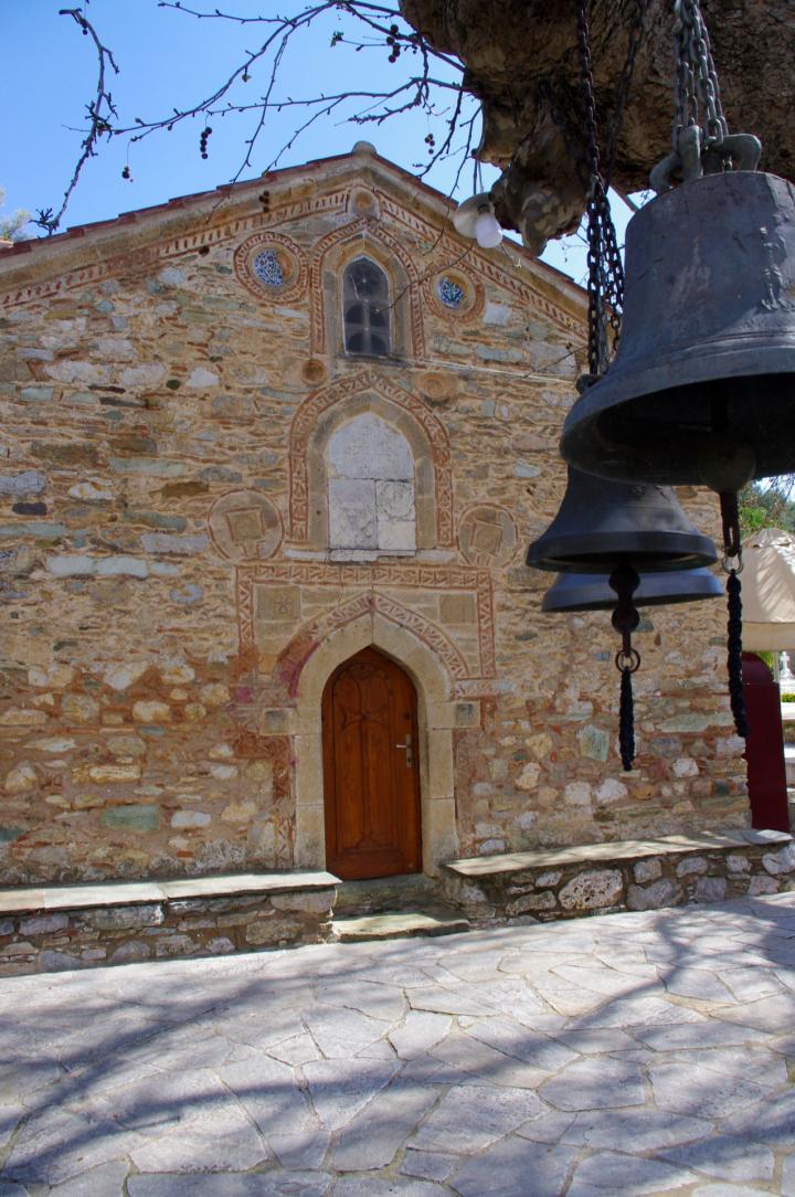 Pyhän Nikolaoksen luostarin vanha kirkko Evialla Kreikassa