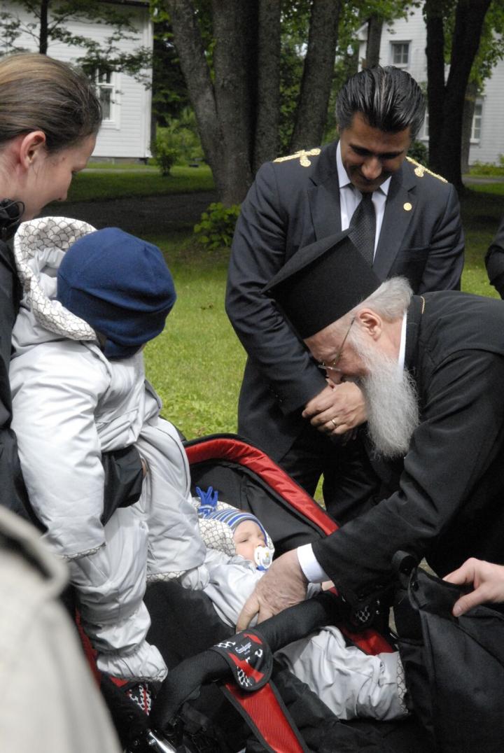 Patriarkka Bartolomeos Suomessa 2010 