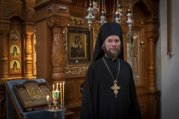 Igumeni Mikael Valamon luostarin pääkirkossa