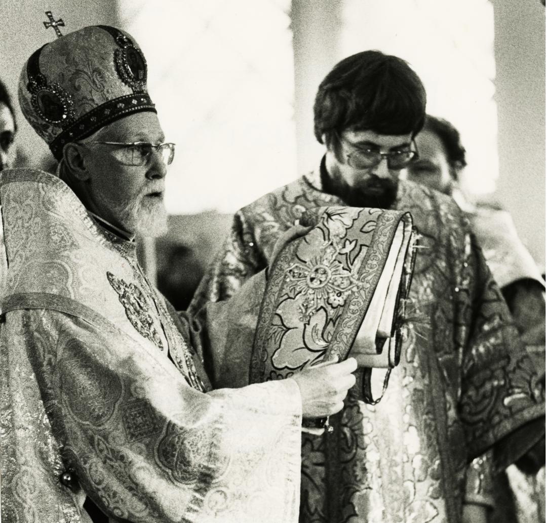 Nykyisen Suomen arkkipiispa Leon apulaispiispaksi vihkiminen