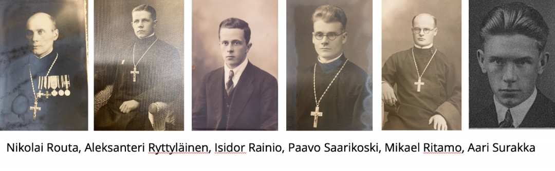 Ortodoksisten pappien liiton puheenjohtajia ja sihteereitä