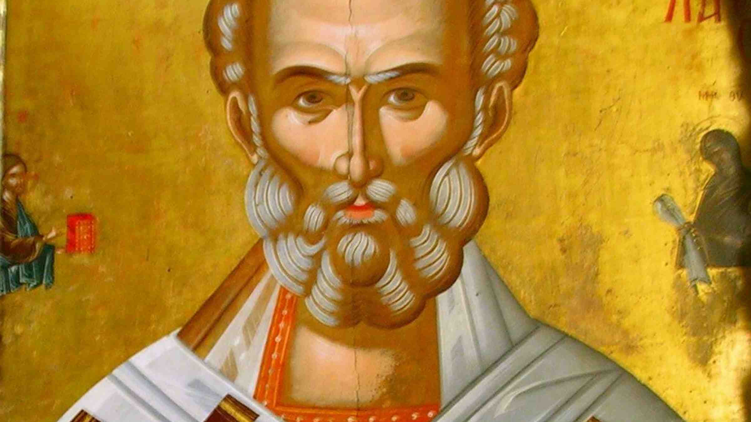 Pyhän Nikolaoksen ikoni