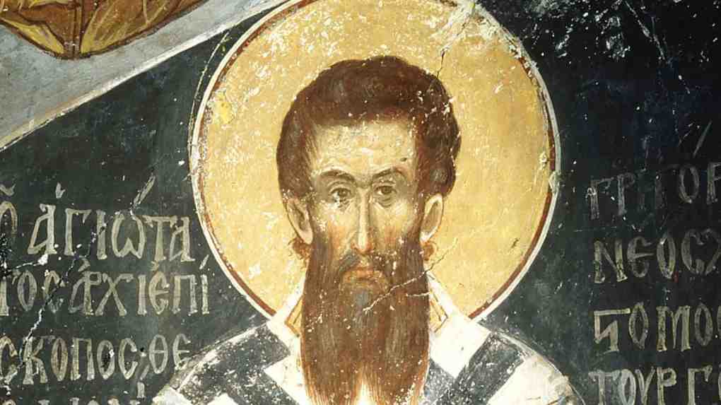 Pyhä Gregorios Palamas ikoniin kuvattuna