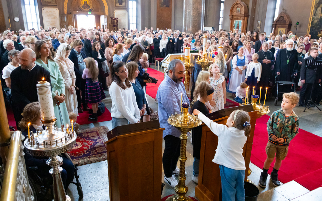 Ekumeenisen patriarkan vierailu ja liturgia Uspenskissa 2023
