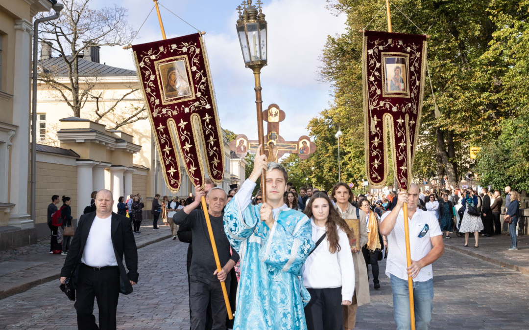 Ristisaatto Helsingissä syyskuussa 2023