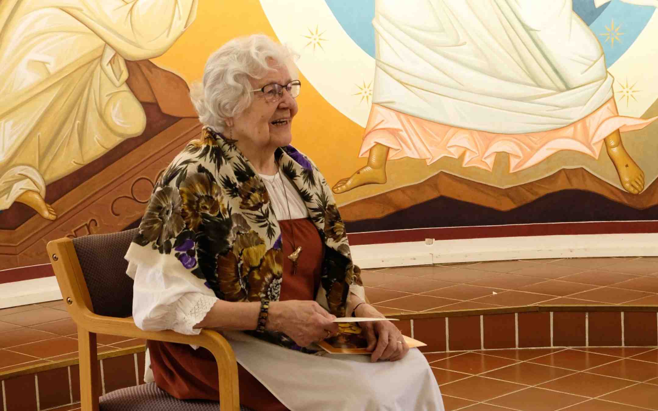 90-vuotias Faina Miettinen 2023