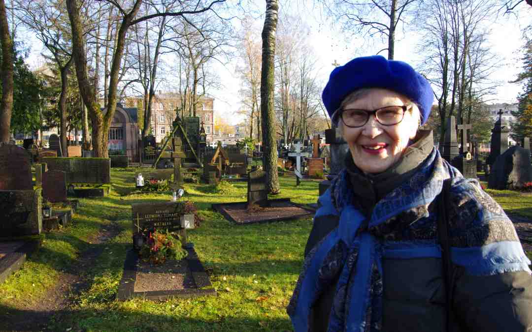 Marianna Flinckenberg-Glutschkoff Helsingin ortodoksisella hautausmaalla 2023
