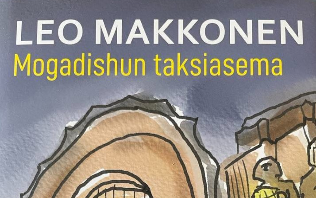 Mogadishun taksiasema -runoteoksen kansi