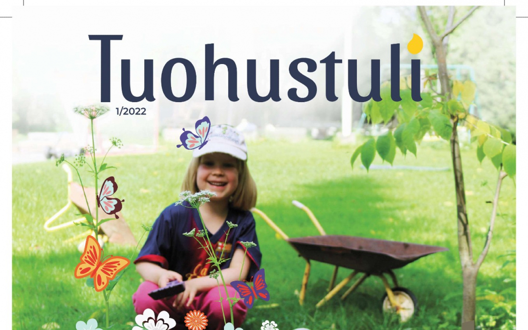 Tuohustuli-lehden kansi huhtikuu 2022