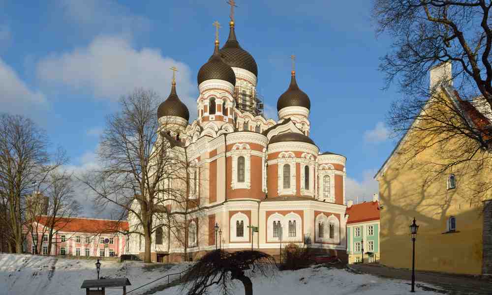 Aleksanteri Nevskin katedraali Tallinnassa Toompean mäellä