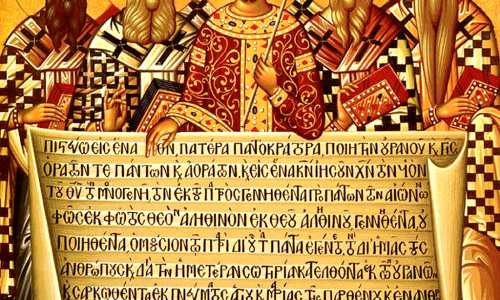 Nikean ensimmäisen kirkolliskokous -ikoni