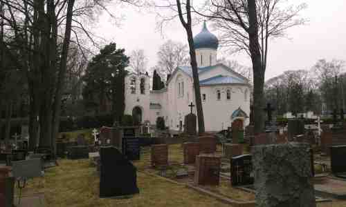 Ortodoksinen hautausmaa ja Pyhän profeetta Elian kirkko Helsingissä