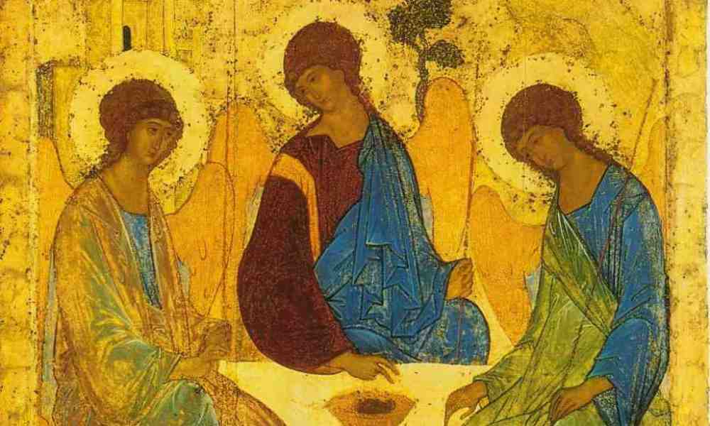 Pyhän Kolminaisuuden ikoni Andrei Rubljovin maalaamana