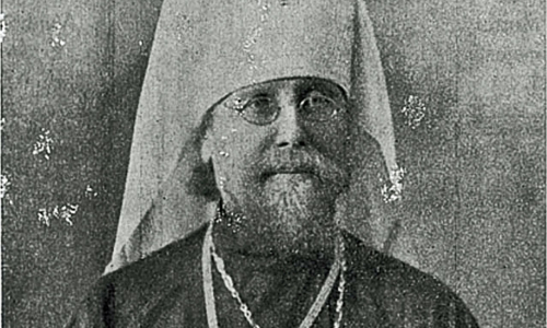 Tallinnan ja koko Viron metropoliitta Aleksander (Paulus) Aamun Koiton (1930) kuvassa