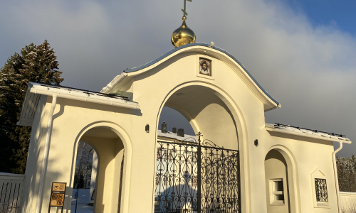 Valamo portti marraskuussa 2022 