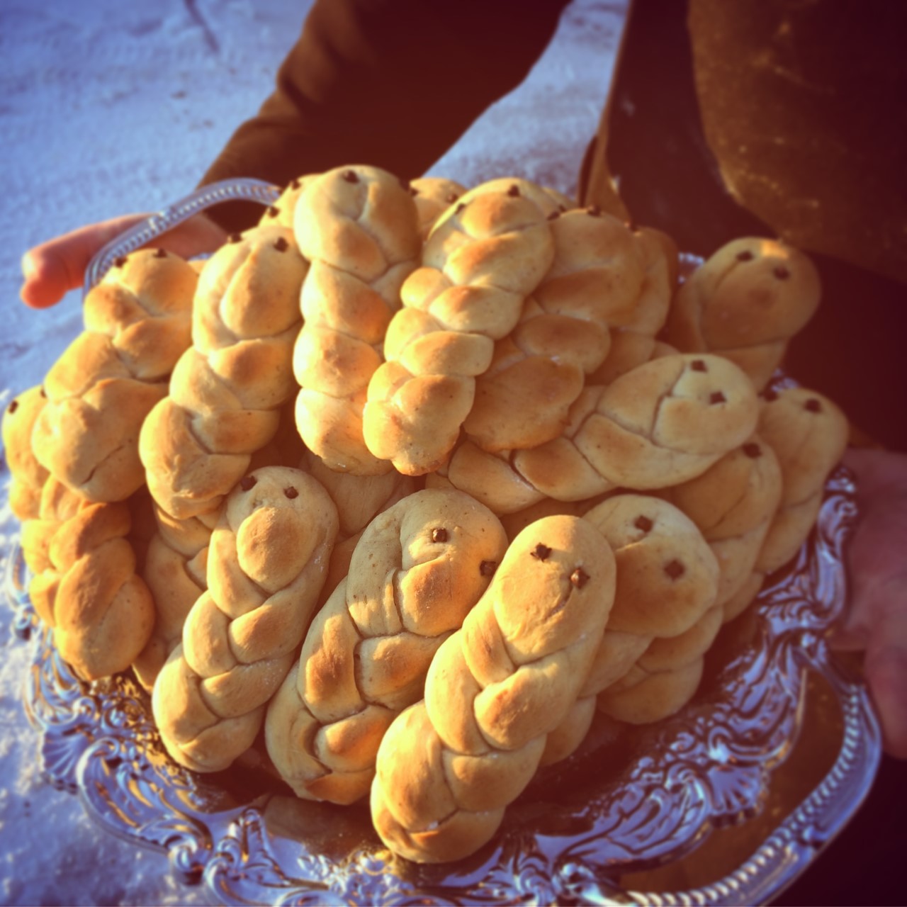 Lasaruspullat uunista ulos!