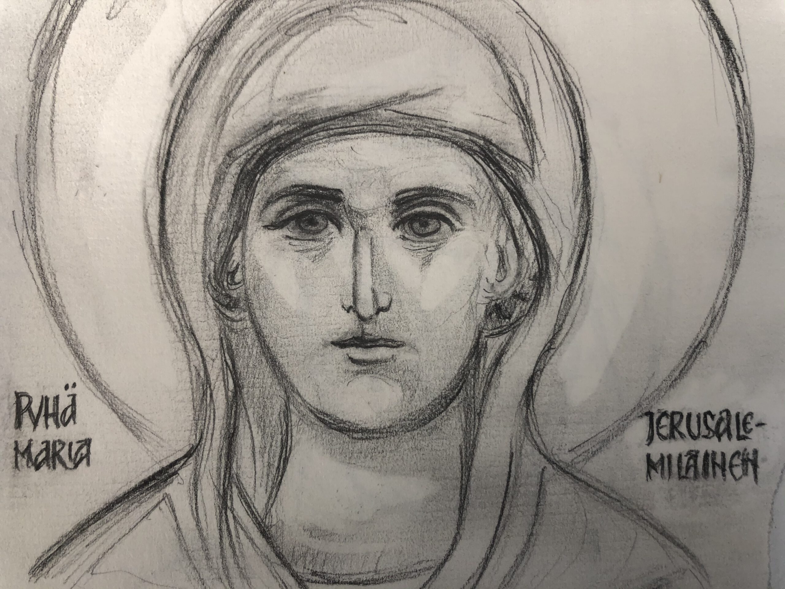 Piirros_Pyhästä_Maria_Jerusalemilaisesta