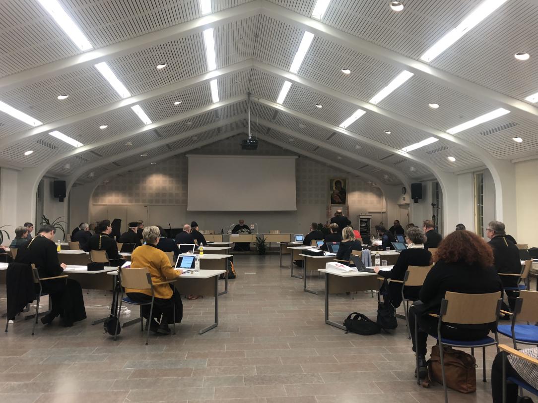 Suomen ortodoksisen kirkon kirkolliskokous Valamon luostarissa 2019
