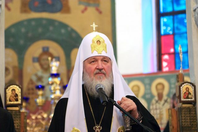Moskovan ortodoksisen kirkon patriarkka Kirill