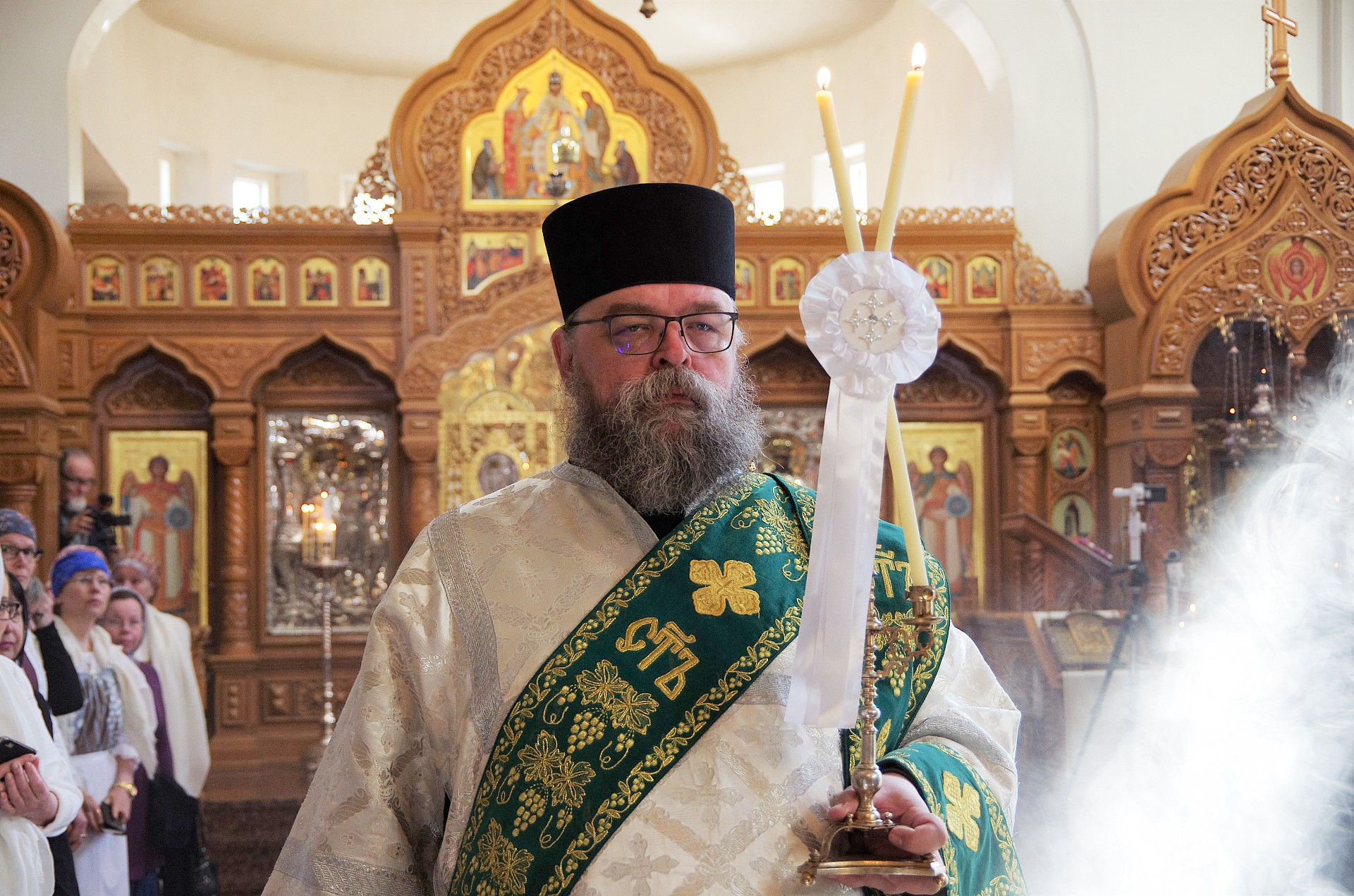 Valamon luostarin arkkidiakoni Viktor luosrain pääkirkossa