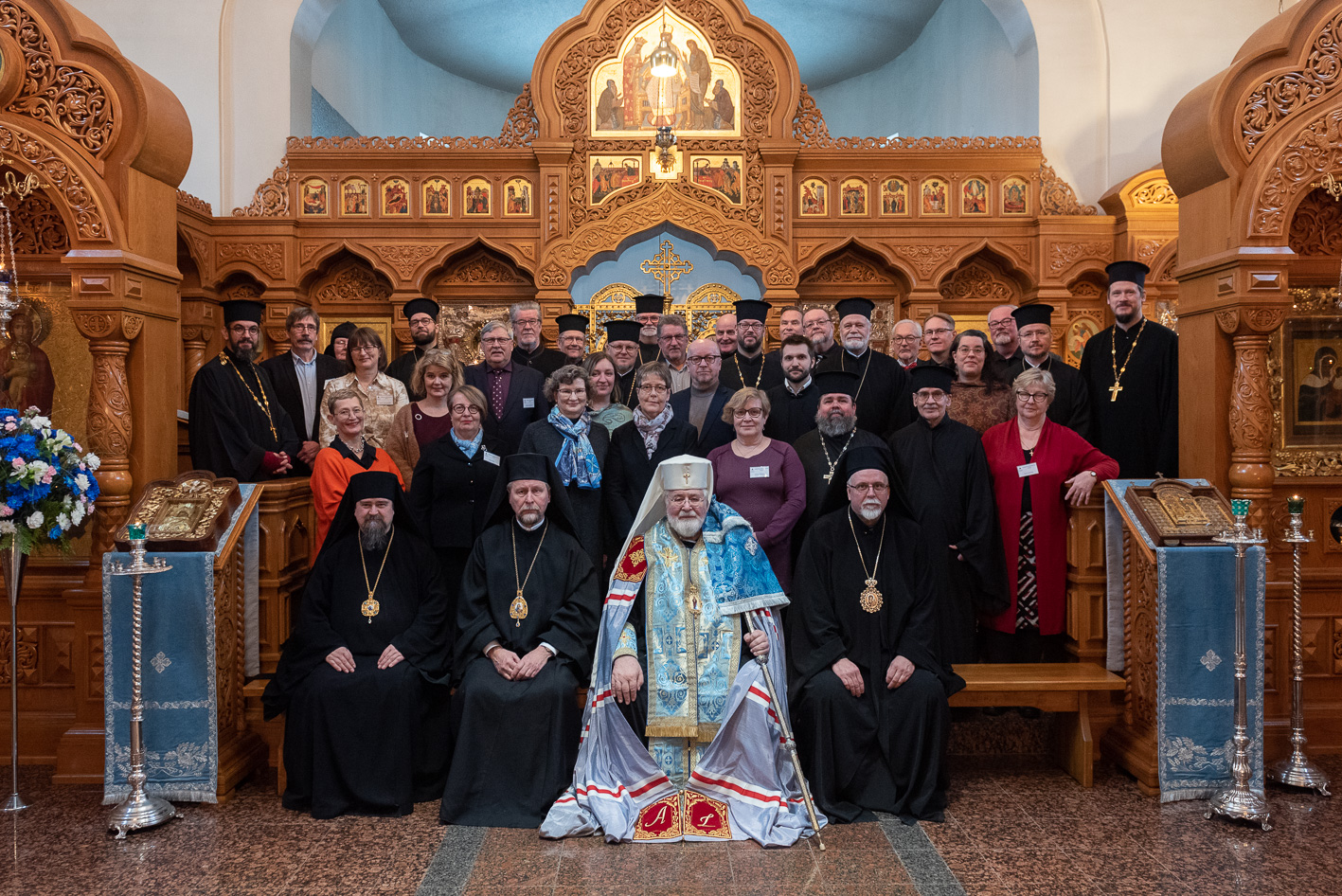 Kirkolliskokous aloitti työskentelynsä Valamon luostarissa
