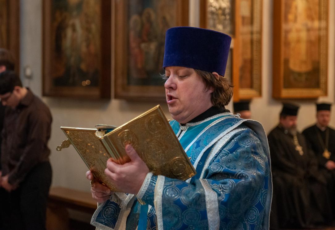 Diakoni Vladimir Sokratilin Valamon luostarissa 2022