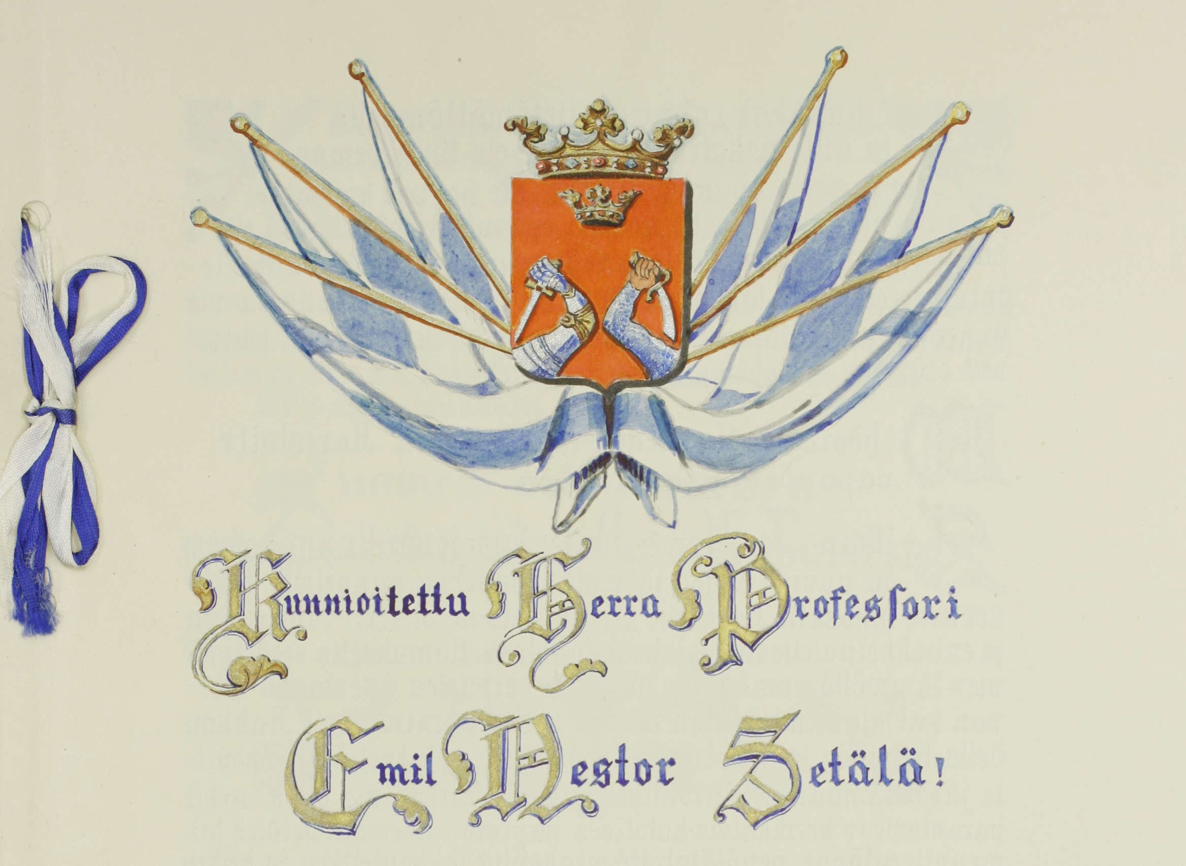 Hieno onnittelualbumi kertoo kirkon kiitollisuudesta