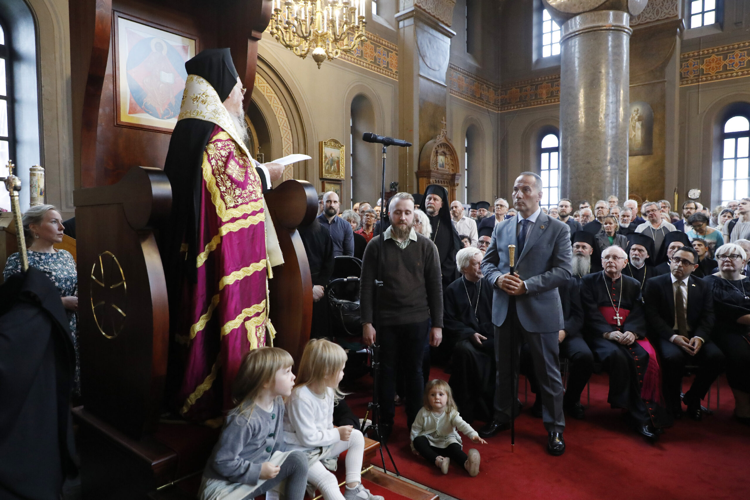 Hänen Kaikkipyhyytensä, Ekumeenisen patriarkan Bartolomeoksen puheenvuoro kiitosrukouspalveluksessa Uspenskin katedraalissa 9.9.2023