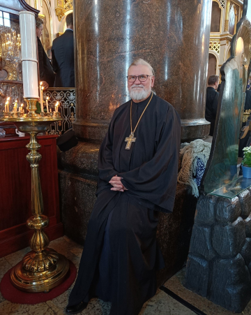 Is&auml; Timo Tynkkynen. Kuva: Eija Rintahaka