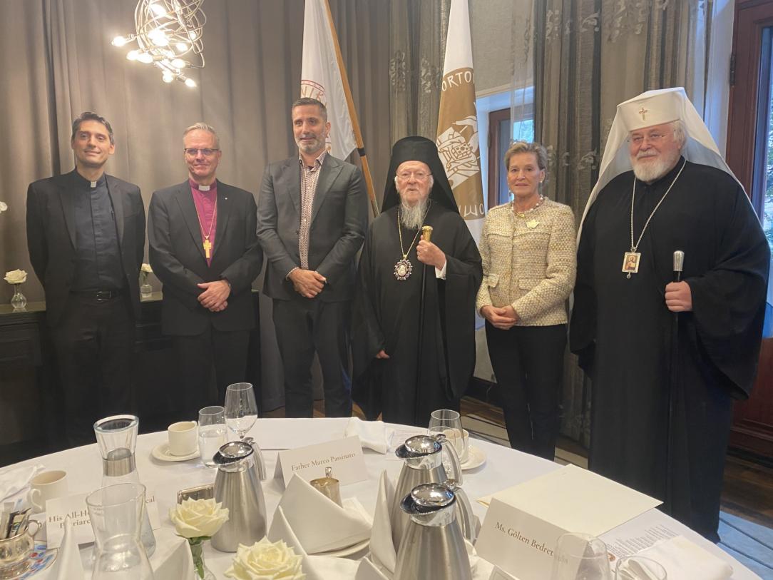 Hänen Kaikkipyhyytensä, Ekumeenisen patriarkan Bartolomeoksen puheenvuoro uskontojohtajien aamiaisella 11.9.2023