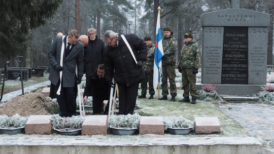 Onni Hilakiven hautaus
