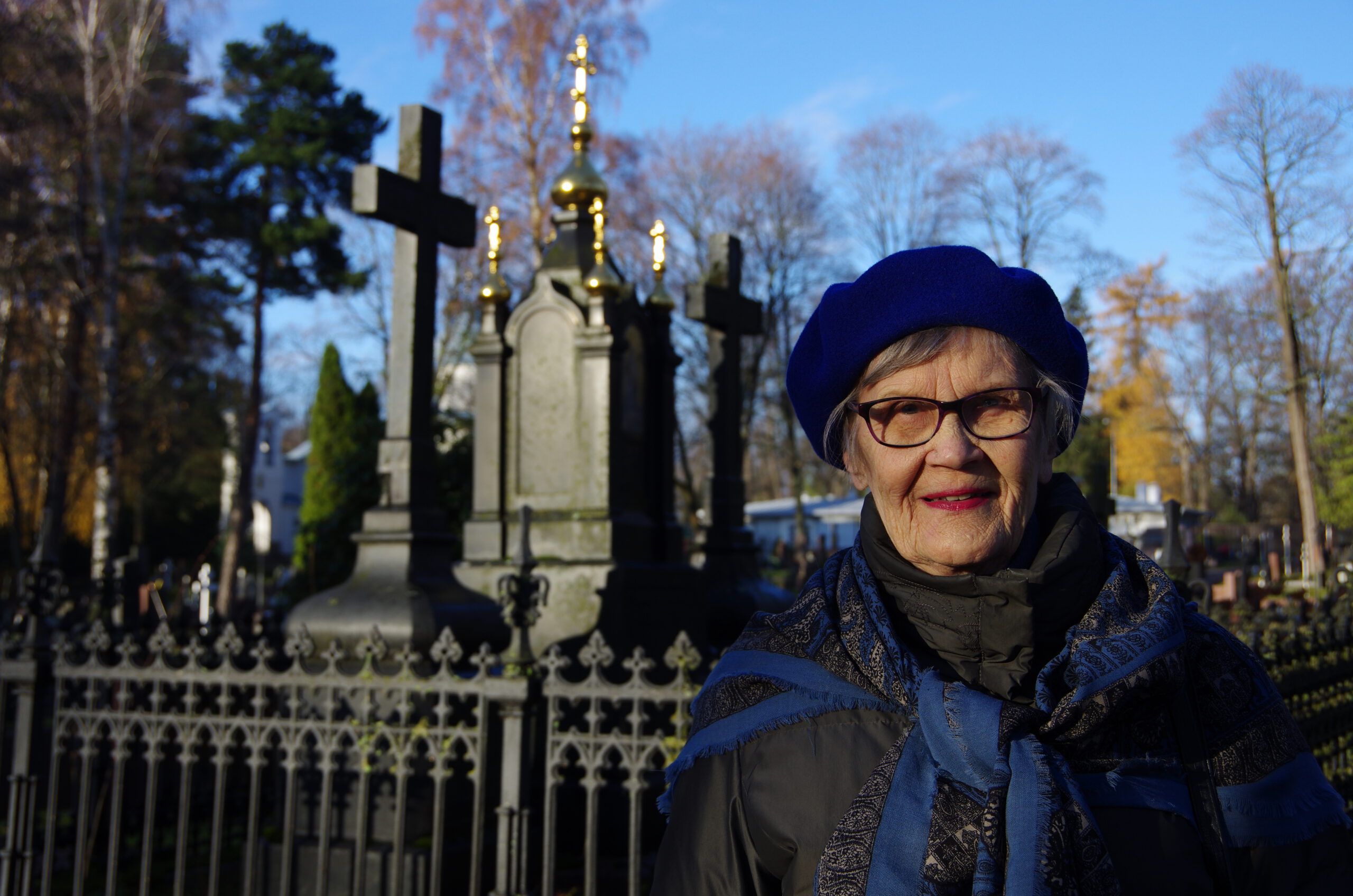 Marianna Flinckenberg-Glutschkoff Helsingin ortodoksisella hautausmaalla 2023