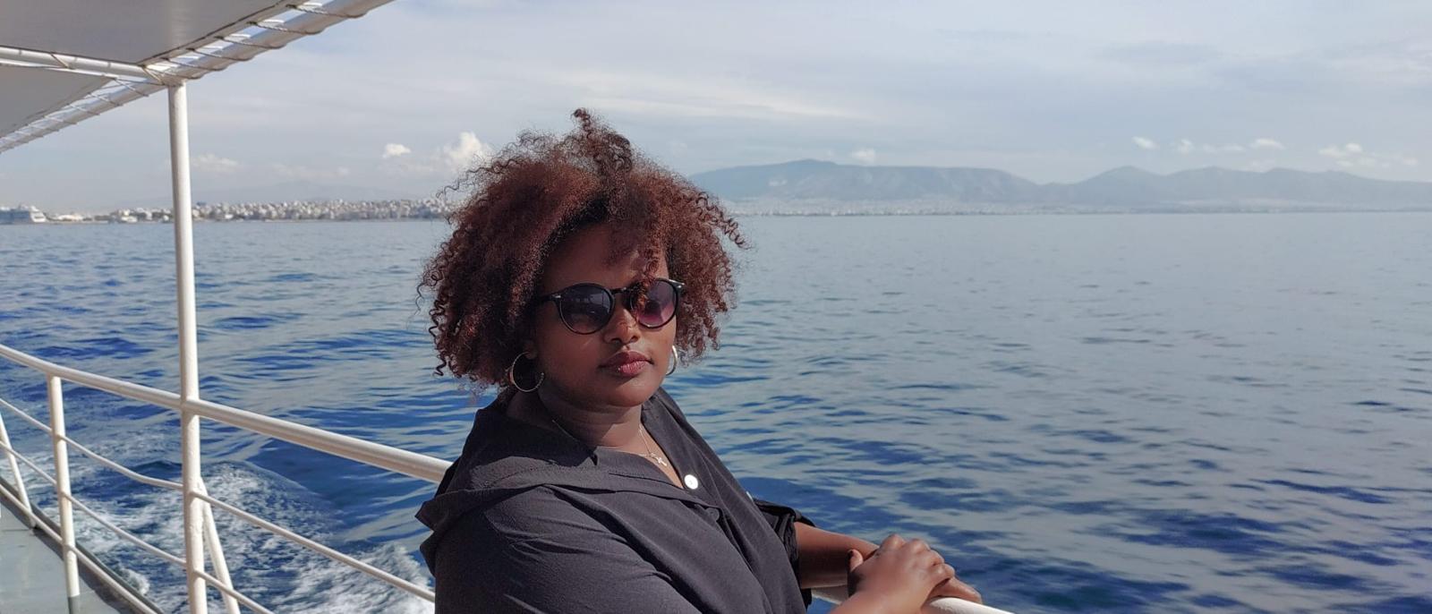 Edom Tadesse veneessä