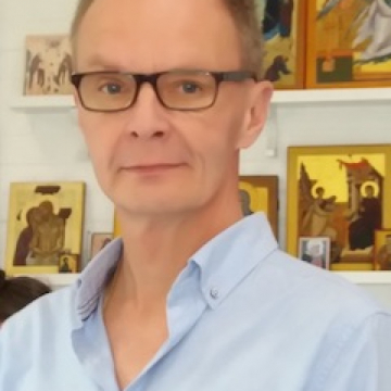 Ikonimaalari Alexander Wikström