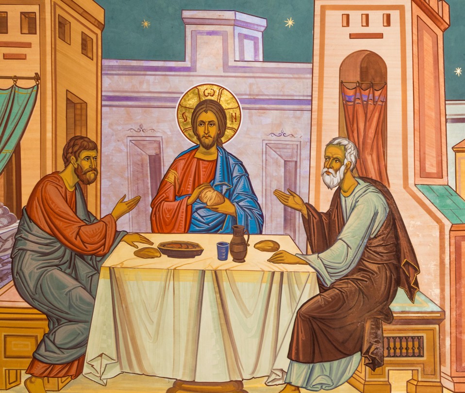 Minisaarna: Kirkkaan viikon tiistai – Jeesus ilmestyy opetuslapsille Emmauksen tiellä