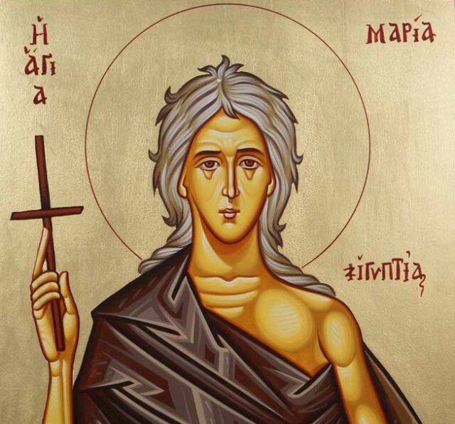 Maria Egyptiläinen ikoni