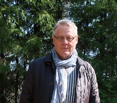 Pekka Jyrkinen Valamon hautausmaalla 2023