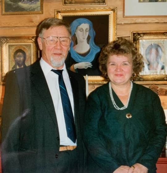 Heinolan bussiturmassa menehtynyt Liisa Salminen ja puoliso Mauri Salminen