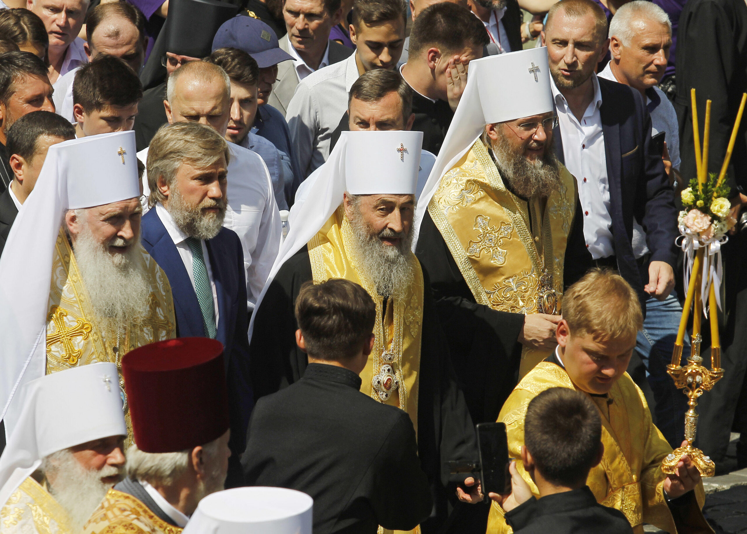 Metropoliitta Onufri Ukraina Rus juhla kaste Kiova 27–7–2019