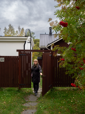 Hanneriina_Moisseinen Valamon luostarissa syksyllä 2024