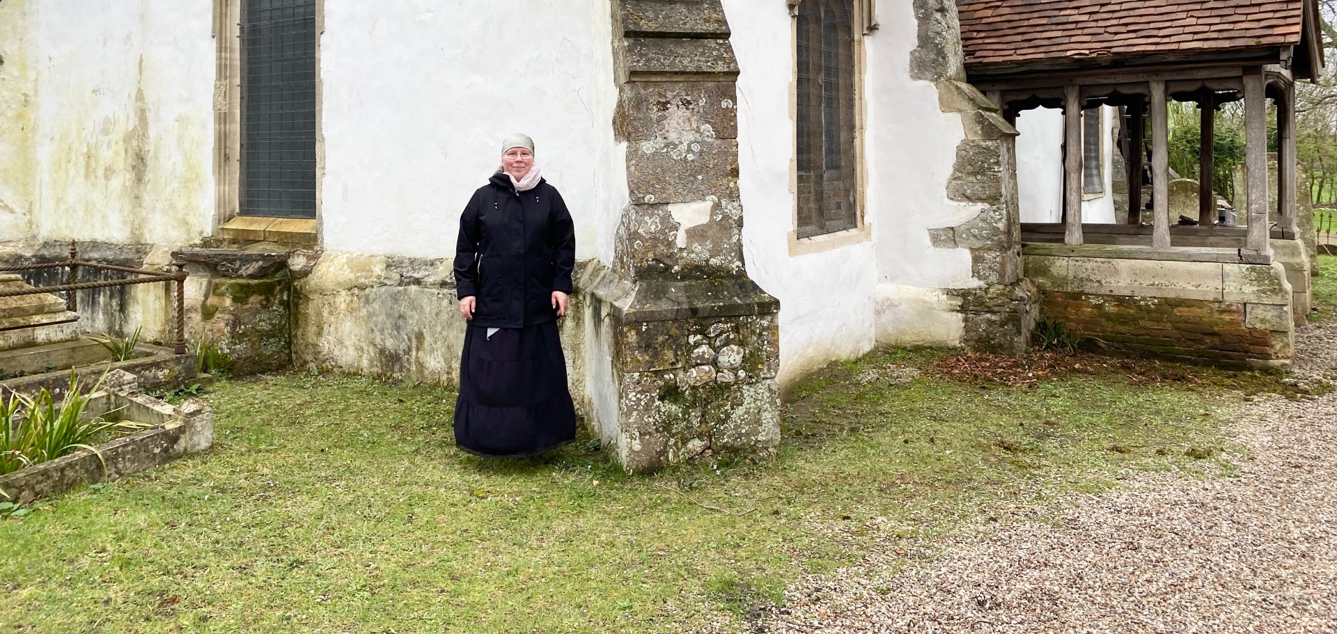 Virva Suvitie Essexin luostarissa 2024