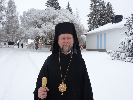 Metropoliitta Arseni Valamon luostarissa