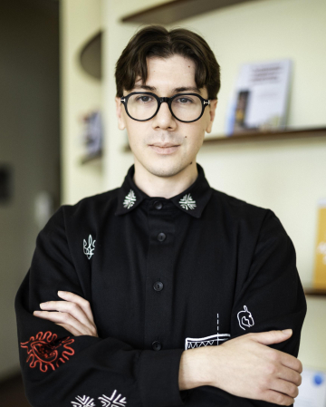 Ukrainalainen Andriy Fert l&auml;hikuvassa