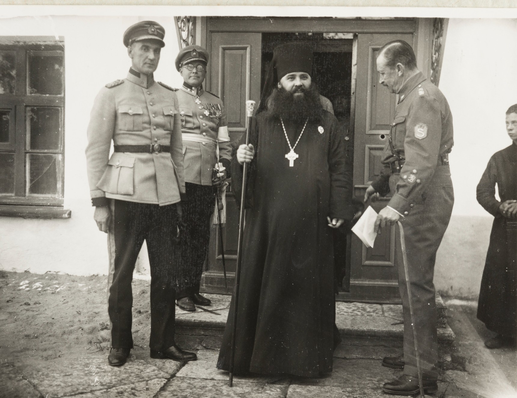 Igumeni Mavriki ja Mannerheim Konevitsassa