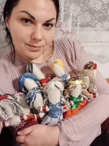 Maria Ukrainasta ja montanka-nuket