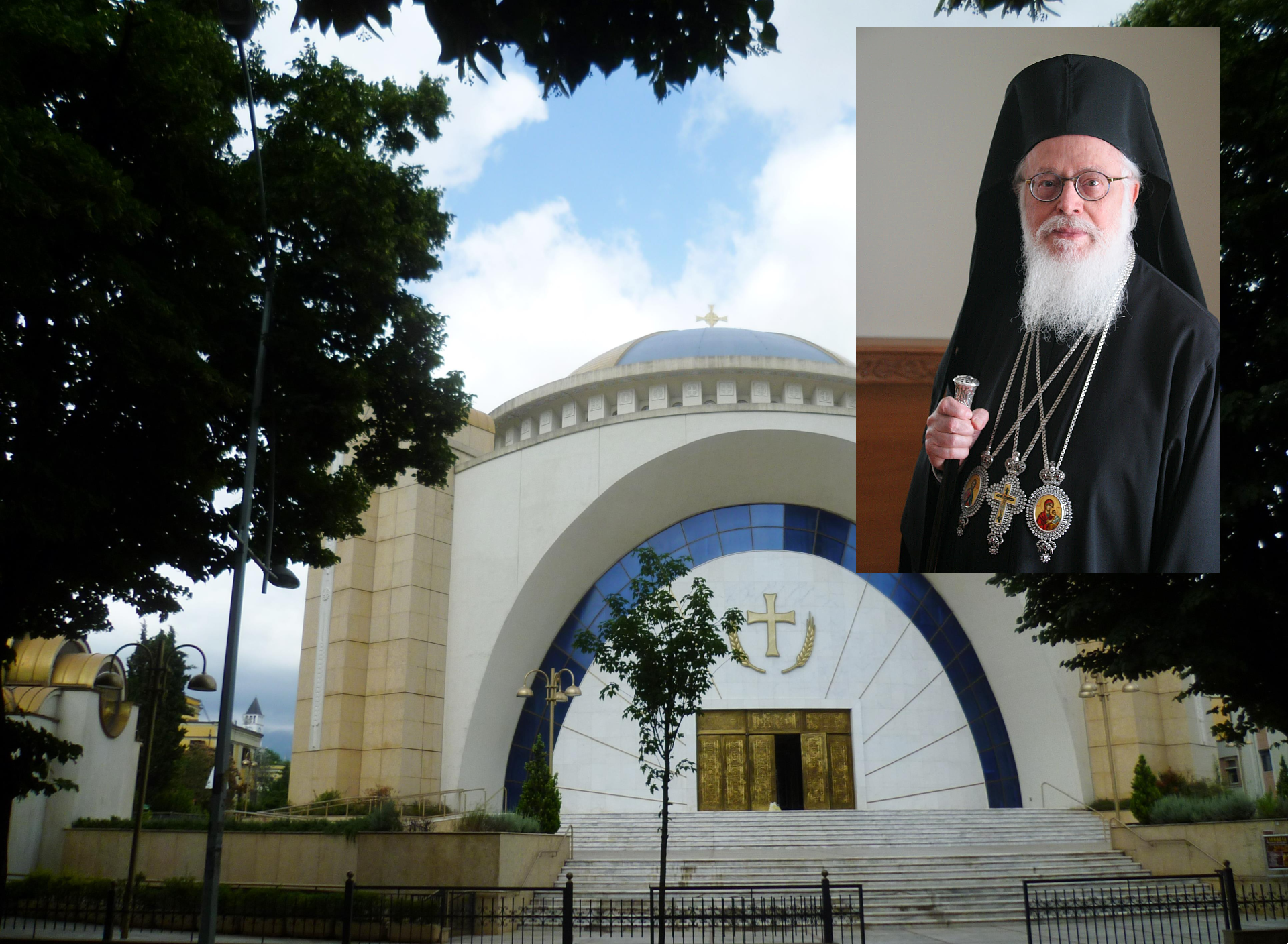 Tirana-Durrësin ja koko Albanian arkkipiispa Anastasios kuoli 95 vuoden iässä –  katedraali täyttyy hyvästelijöistä